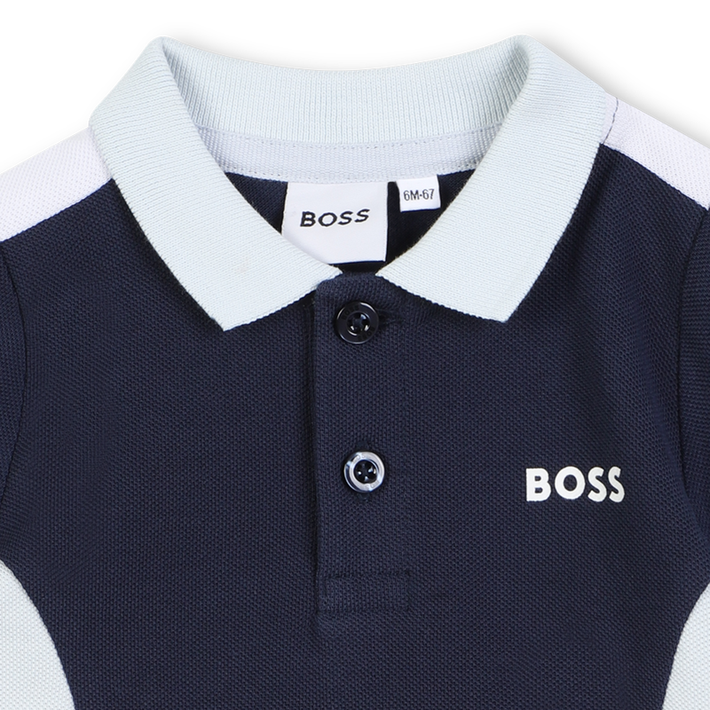 Polo de manga corta BOSS 
                        NI&Ntilde;O