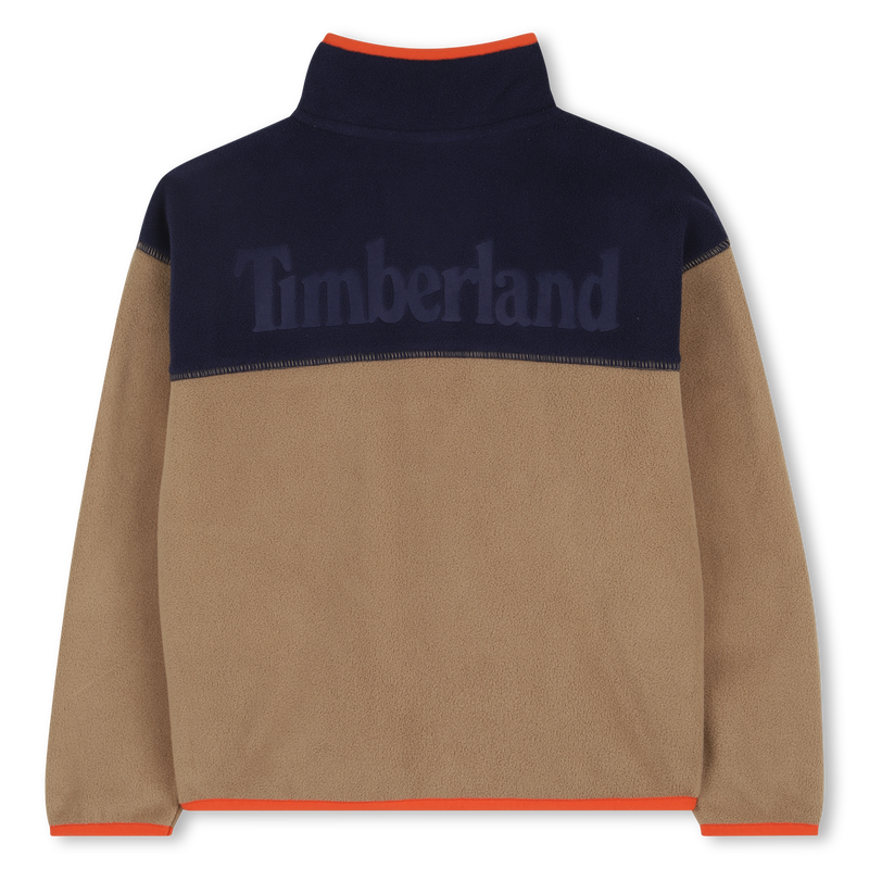 C&aacute;rdigan de forro polar bicolor TIMBERLAND 
                        NI&Ntilde;O
