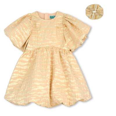 Vestido de ceremonia y scrunchie KENZO KIDS NI&Ntilde;A