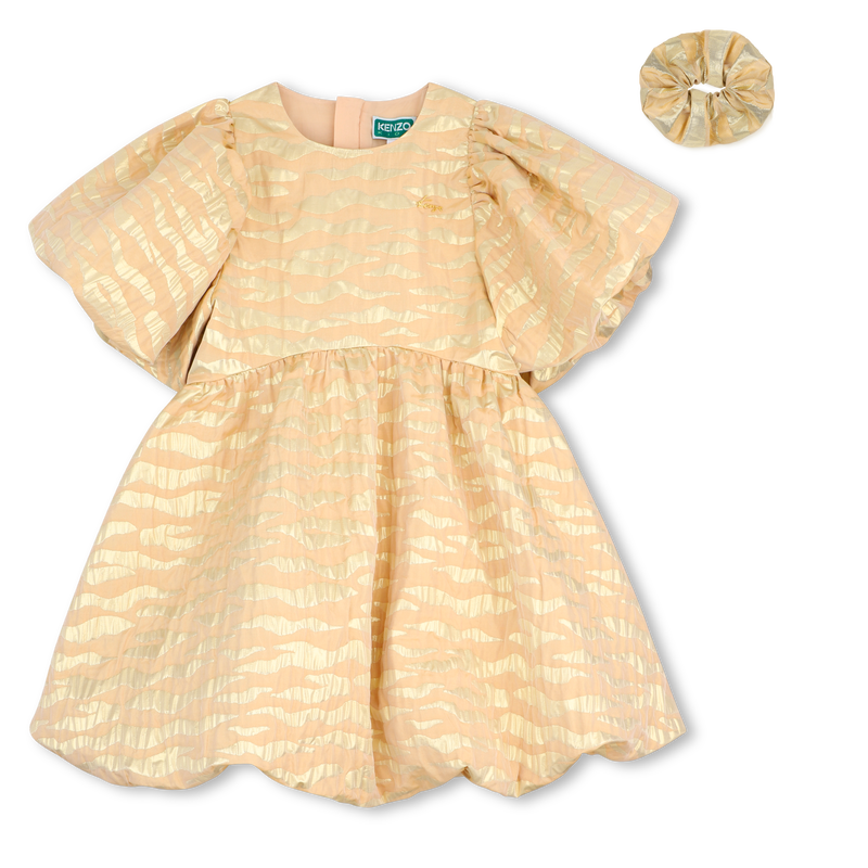 Vestido de ceremonia y scrunchie KENZO KIDS 
                        NI&Ntilde;A