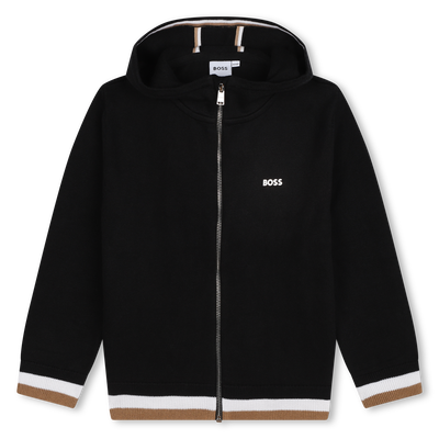 Chaqueta de algod&oacute;n y lana BOSS NI&Ntilde;O