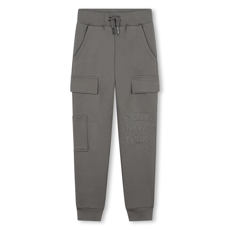 Pantal&oacute;n de ch&aacute;ndal de algod&oacute;n DKNY 
                        NI&Ntilde;O