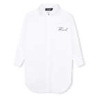 Vestido camisa KARL LAGERFELD KIDS 
                    NI&Ntilde;A