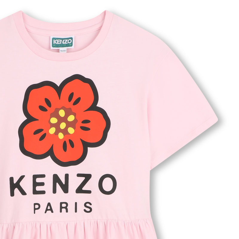 VESTIDO FRUNCIDO EN LA CINTURA KENZO KIDS 
                        NI&Ntilde;A