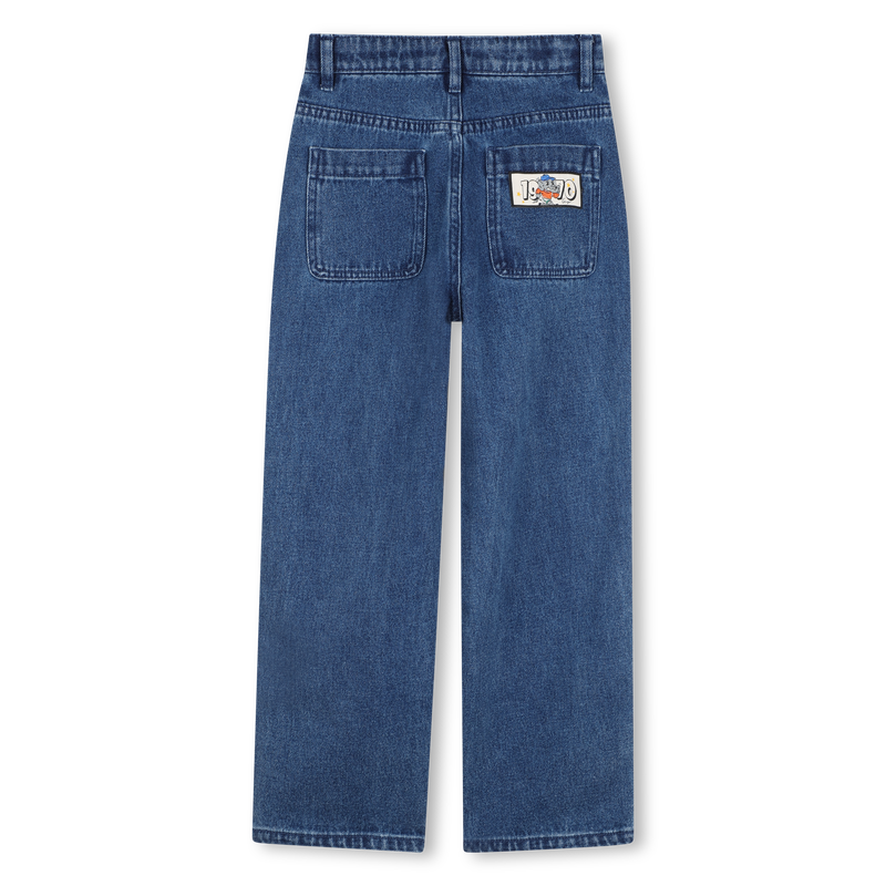 Pantal&oacute;n de denim KENZO KIDS 
                        NI&Ntilde;O