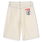 Bermudas de popelina KENZO KIDS 
                    NI&Ntilde;O