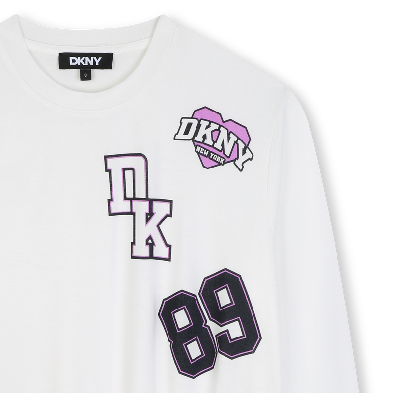 Camiseta de manga larga DKNY 
                        NI&Ntilde;A