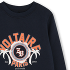 Sudadera de cuello redondo ZADIG & VOLTAIRE 
                    NI&Ntilde;O