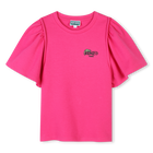 Camiseta lisa de manga corta KENZO KIDS 
                    NI&Ntilde;A