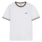 Camiseta de manga corta, BLANCO, hi-res