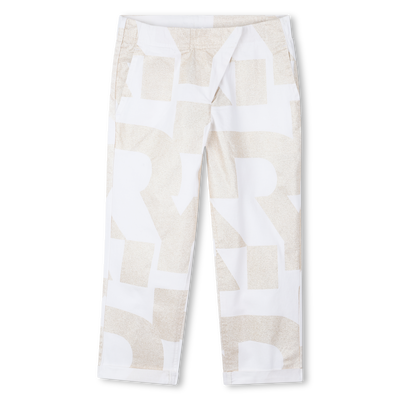 Pantal&oacute;n de algod&oacute;n y lino DKNY NI&Ntilde;A