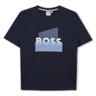 Camiseta de manga corta, MARINO, hi-res