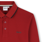Polo de manga larga BOSS 
                    NI&Ntilde;O