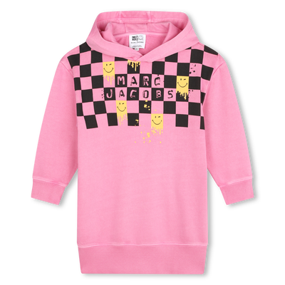 Vestido de mulet&oacute;n de algod&oacute;n MARC JACOBS NI&Ntilde;A