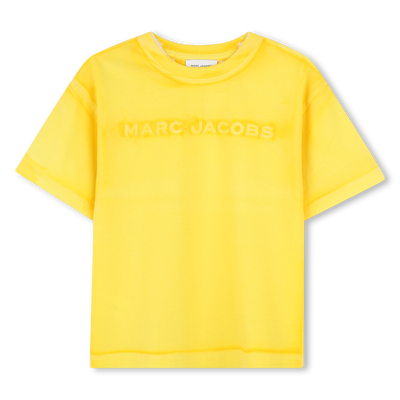 Camiseta de algod&oacute;n bordada MARC JACOBS UNISEXO