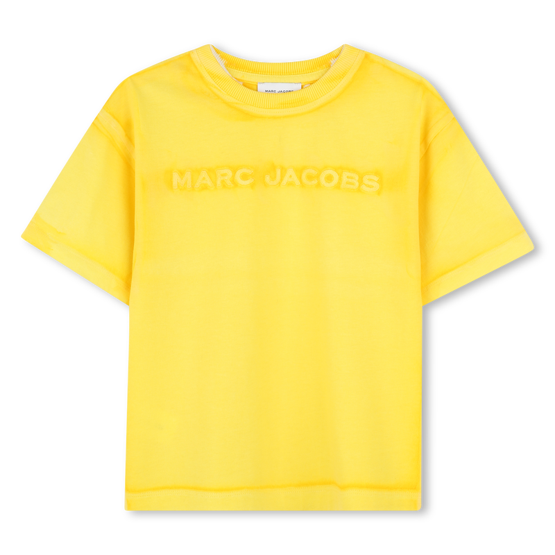 Camiseta de algod&oacute;n bordada MARC JACOBS 
                        UNISEXO