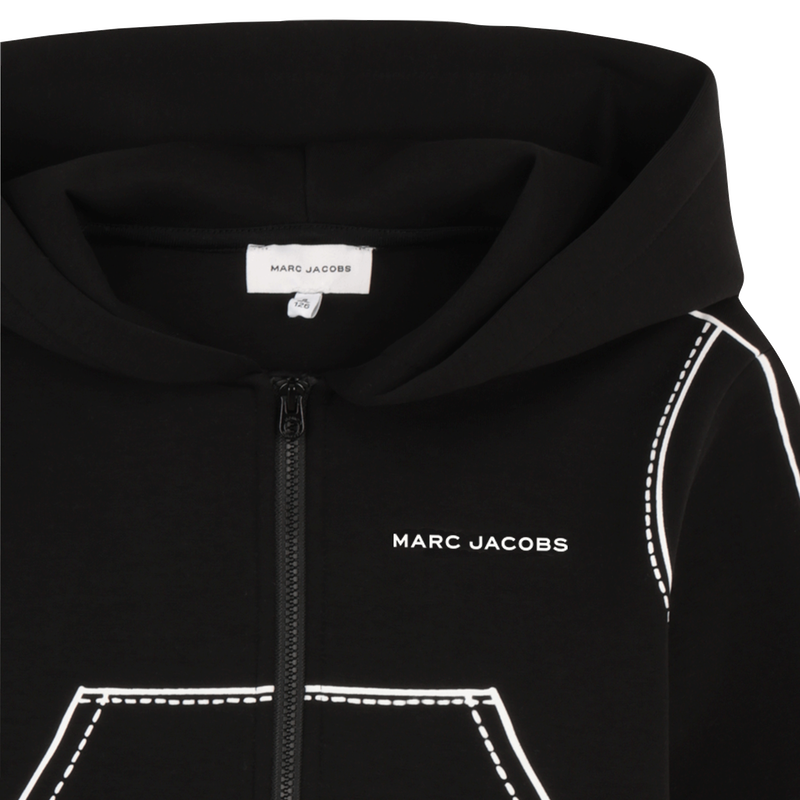 CHAQUETA CON CAPUCHA MARC JACOBS 
                        NI&Ntilde;A
