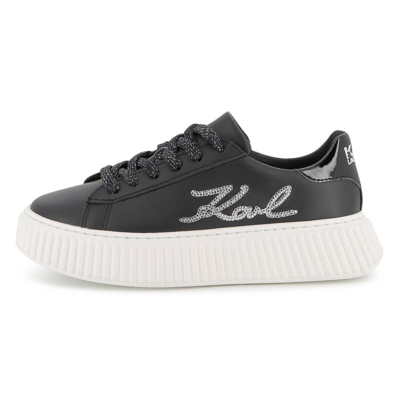 Zapatillas bajas con cordones KARL LAGERFELD KIDS 
                        NI&Ntilde;A