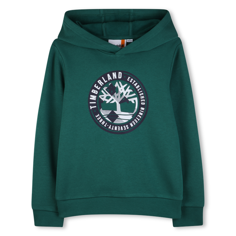 SUDADERA CON CAPUCHA TIMBERLAND 
                        NI&Ntilde;O