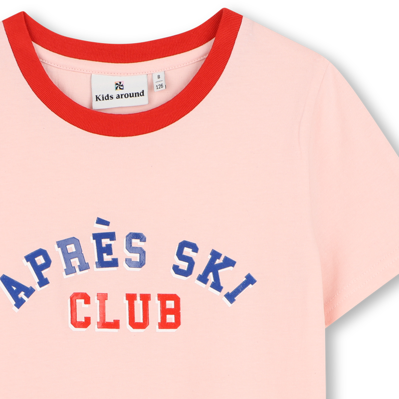 Camiseta de mangas cortas KIDS AROUND 
                        NI&Ntilde;A