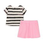 Conjunto de camiseta y falda KARL LAGERFELD KIDS 
                    NI&Ntilde;A