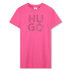 Vestido de manga corta HUGO 
                    NI&Ntilde;A