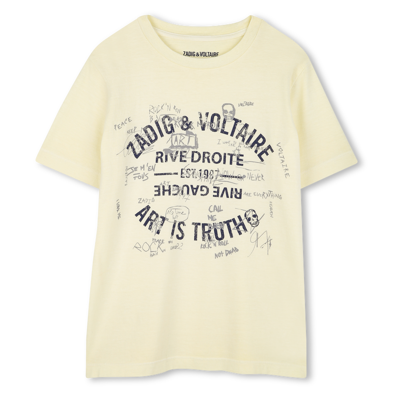 Camiseta de manga corta ZADIG & VOLTAIRE 
                        NI&Ntilde;O