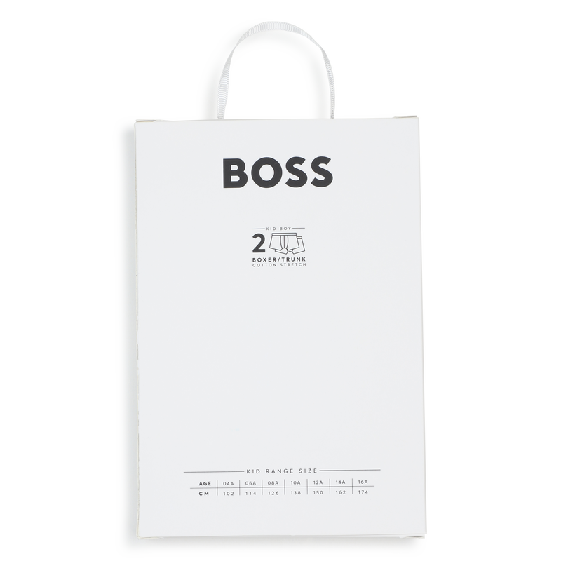 Lotes de 2 calzoncillos BOSS 
                        NI&Ntilde;O