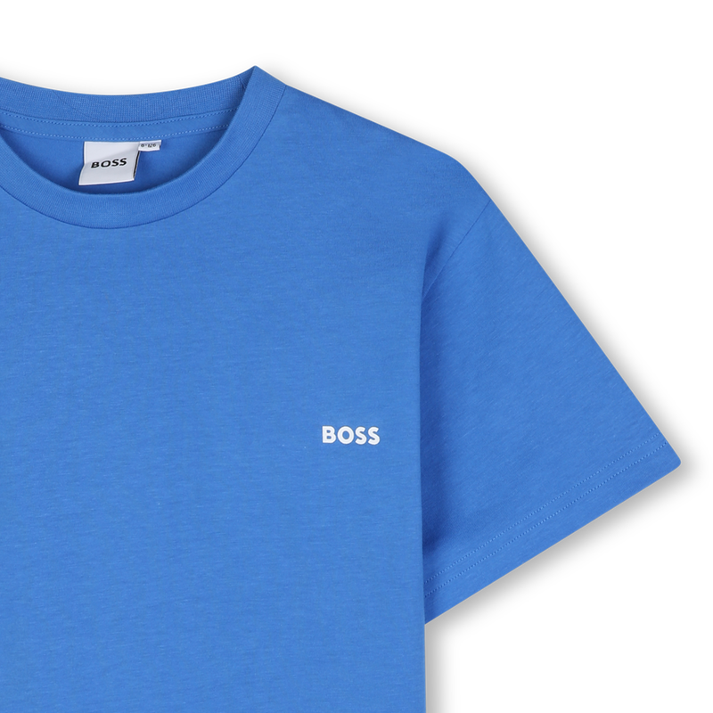CAMISETA DE MANGA CORTA BOSS 
                        NI&Ntilde;O
