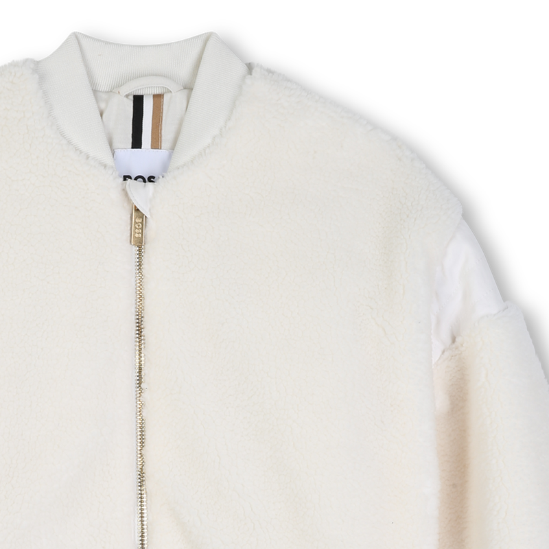Chaqueta de sherpa BOSS 
                        NI&Ntilde;A