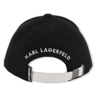 Gorra con cierre ajustable KARL LAGERFELD KIDS 
                    NI&Ntilde;O