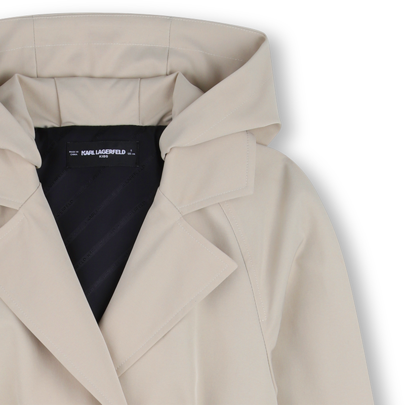 GABARDINA FORRADA KARL LAGERFELD KIDS 
                        NI&Ntilde;A