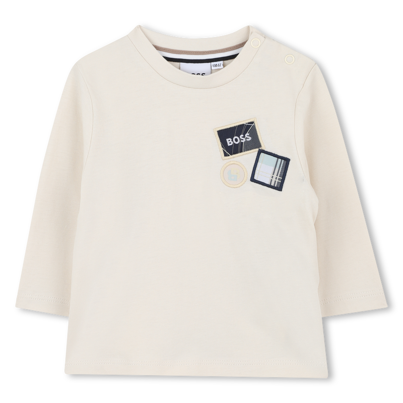 Camiseta de manga larga BOSS 
                        NI&Ntilde;O