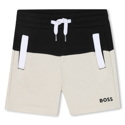Pantal&oacute;n bicolor de mulet&oacute;n BOSS NI&Ntilde;O