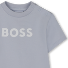 Conjunto camiseta + pantal&oacute;n corto BOSS 
                    NI&Ntilde;O