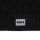 Gorro de punto con insignia BOSS 
                    NI&Ntilde;O
