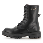 Bota de cordones a media ca&ntilde;a en piel de vacuno KARL LAGERFELD KIDS 
                    NI&Ntilde;A