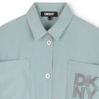 Vestido de sarga DKNY 
                    NI&Ntilde;A