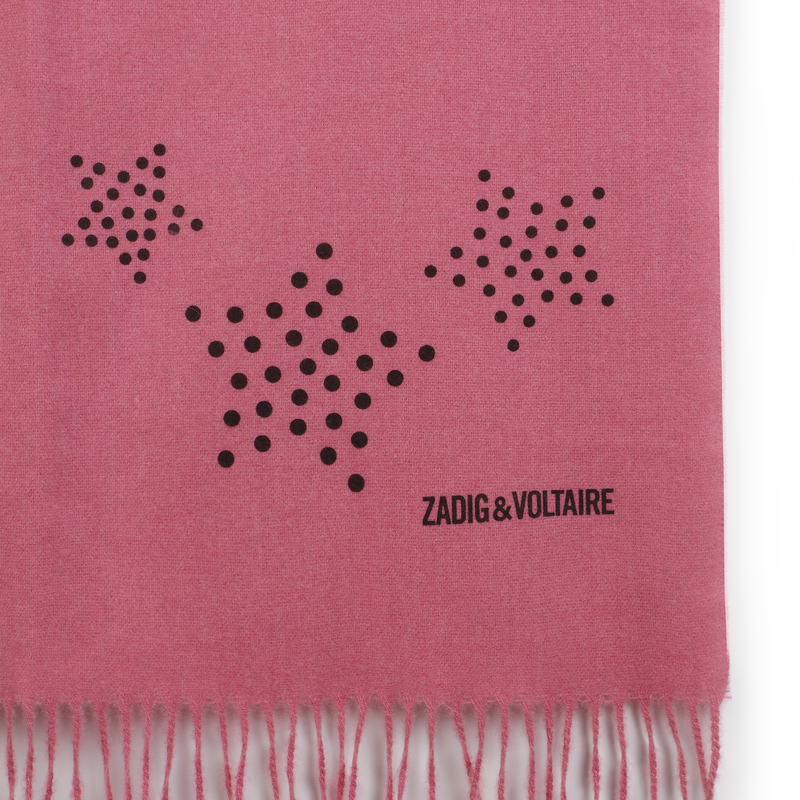 Bufanda estampada ZADIG & VOLTAIRE 
                        NI&Ntilde;A