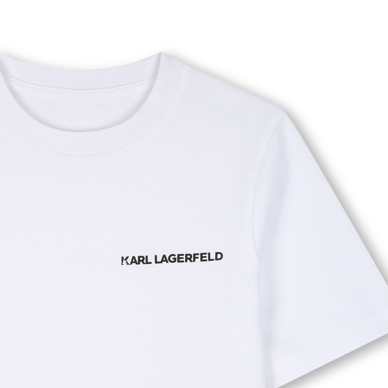 Lote de 2 camisetas KARL LAGERFELD KIDS 
                        NI&Ntilde;O