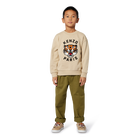 Sudadera de forro polar sin cepillar KENZO KIDS 
                    NI&Ntilde;O
