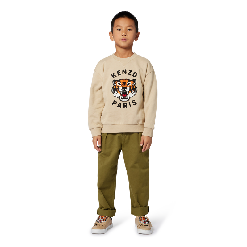 Sudadera de forro polar sin cepillar KENZO KIDS 
                        NI&Ntilde;O