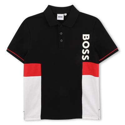 POLO MANGA CORTA BOSS NI&Ntilde;O