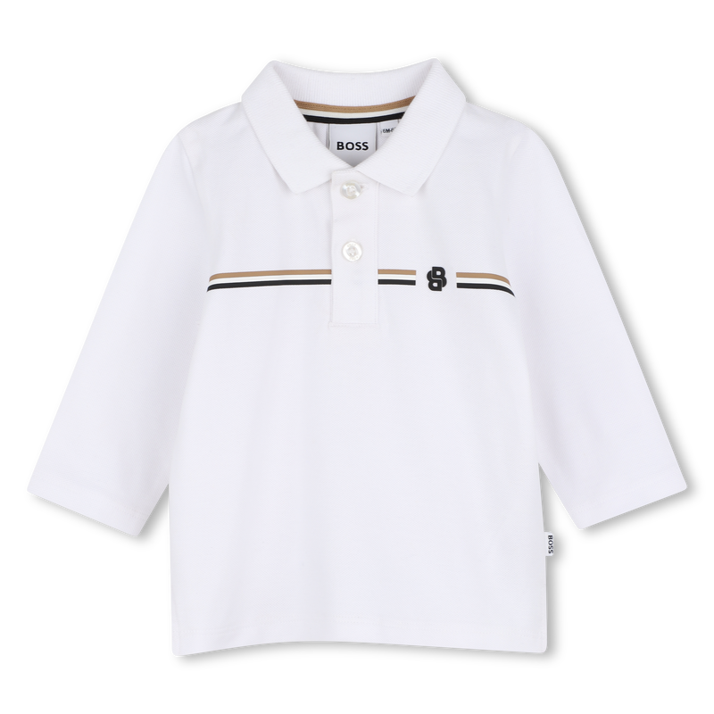 Polo de manga larga BOSS 
                        NI&Ntilde;O