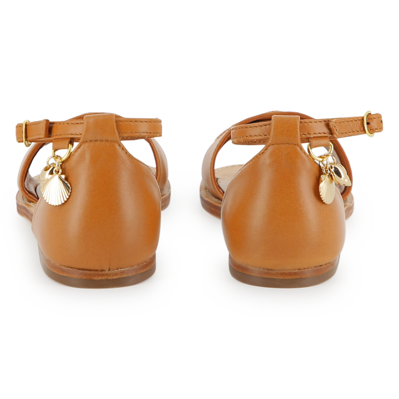 SANDALIAS DE TIRAS CHLOE 
                        NI&Ntilde;A