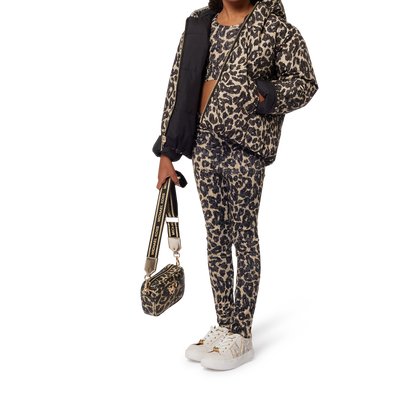 Leggings con estampado animal MICHAEL KORS NI&Ntilde;A