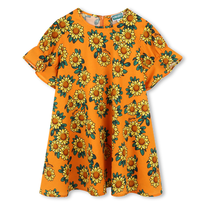 Vestido estampado tornasol KENZO KIDS NI&Ntilde;A