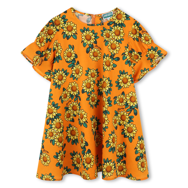 Vestido estampado tornasol KENZO KIDS 
                        NI&Ntilde;A