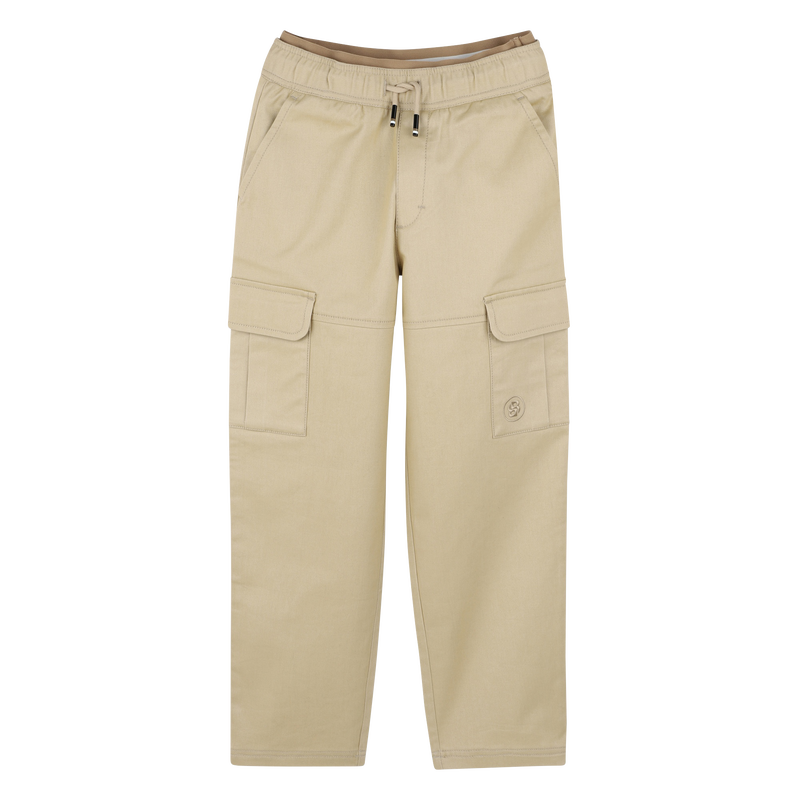 Pantal&oacute;n de sarga y bolsillos BOSS 
                        NI&Ntilde;O