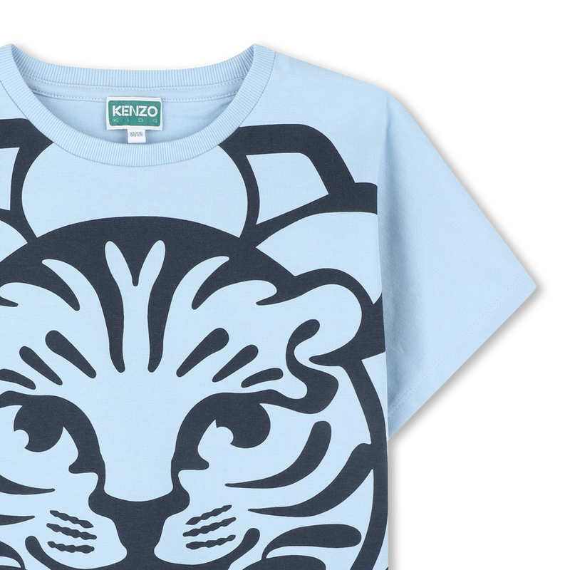 Camiseta algod&oacute;n manga corta KENZO KIDS 
                        UNISEXO